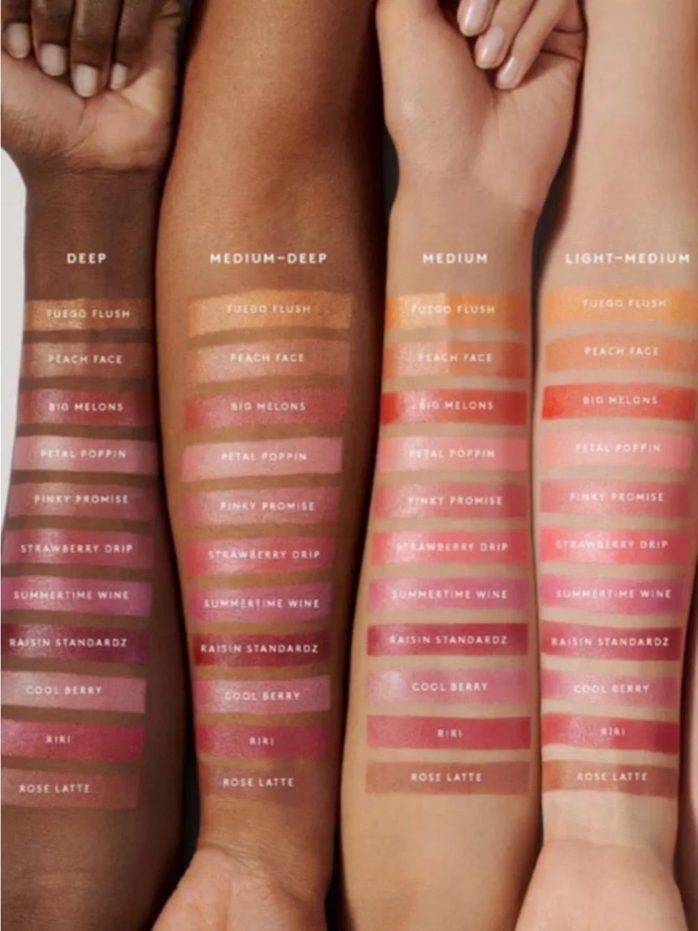 FENTY BEAUTY BY RIHANNA CHEEKS OUT FREESTYLE CREAM BLUSH;—01 FUEGO FLUSH